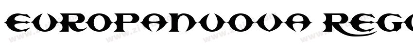 EuropaNuova Regular字体转换